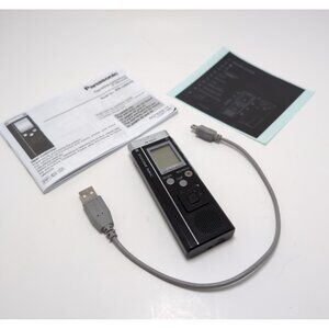Panasonic RR-US570 Digital Voice Recorder Tested 287 Hours 1GB TESTED Works